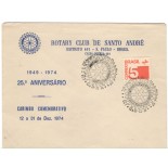 ENVELOPE DO R0TARY CLUB DE SANTO ANDRÉ - SP. 7523